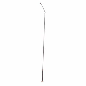 Crystal Handle Pig Whip - Clear Crystal
