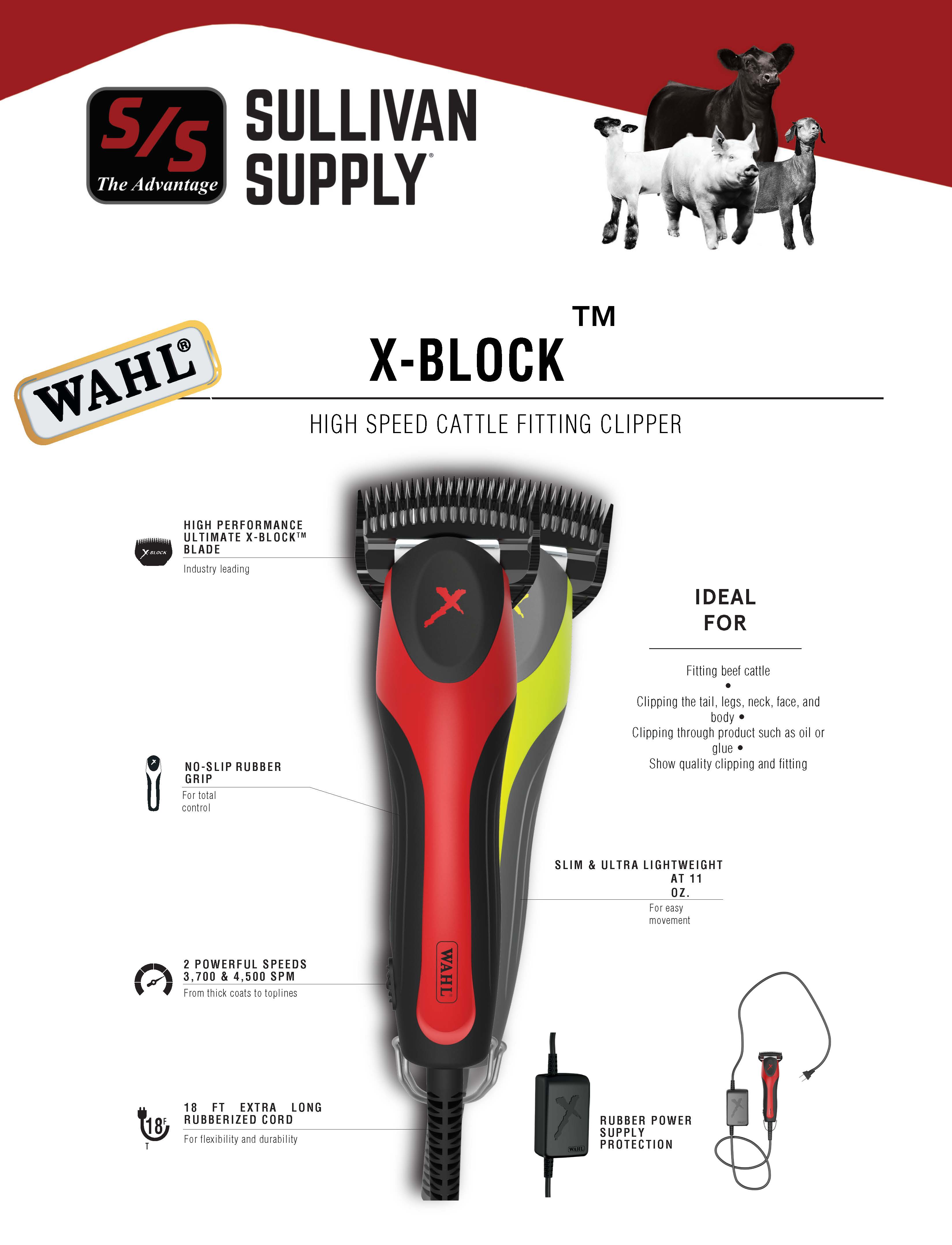 wahl cattle clippers