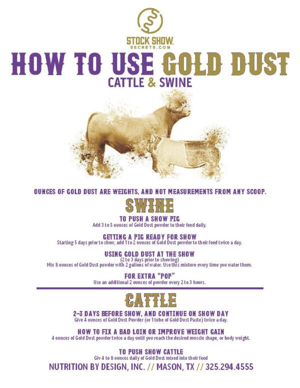 Gold Dust Power Fluid