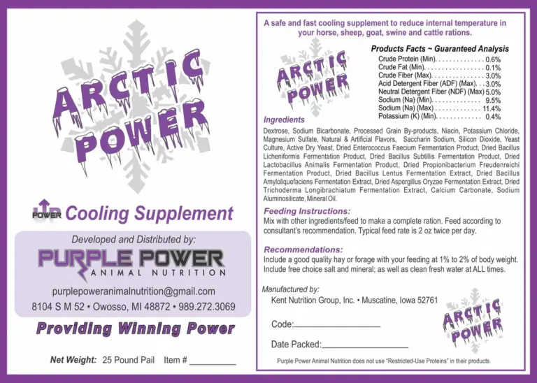 Arctic power, 25lb by purple power nutrition - image 2