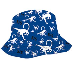 Bucket Hat - Blue Monkey