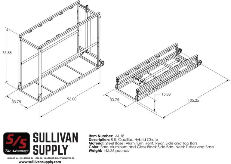 8 ft. Cadillac hybrid chute - image 2