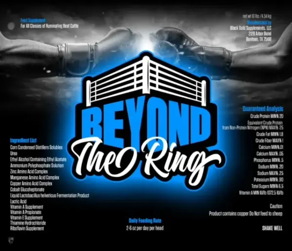 Beyond the ring, gallon by black gold