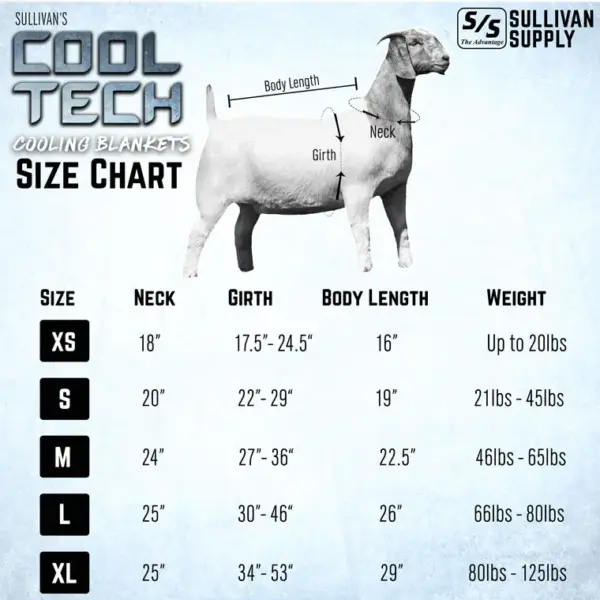 Cool tech goat blanket
