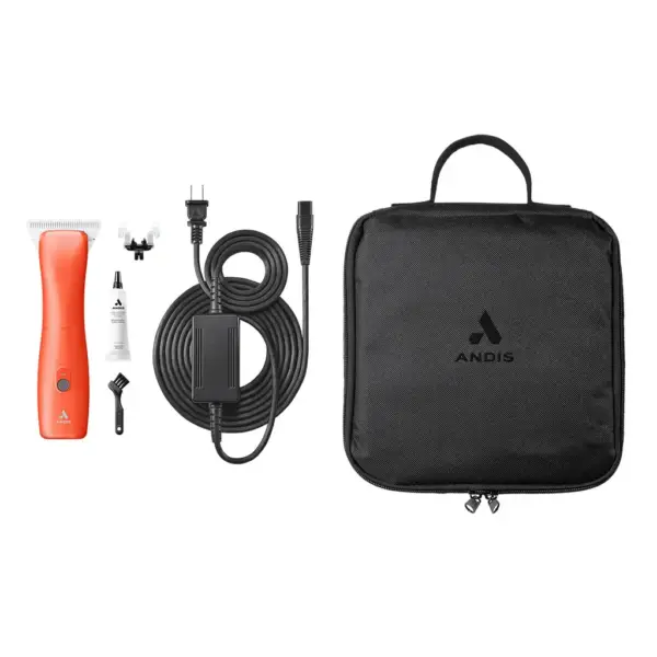 Andis emerge clipper w/#30 wide blade - orange