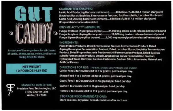 Gut candy, 10lb