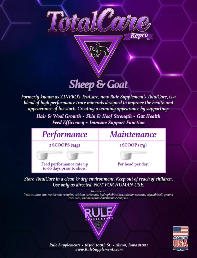 Total care sheep & goat 25lb, by rule - image 2