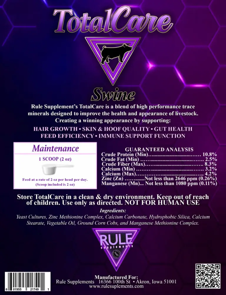 Total care swine 25lb, by rule - image 2