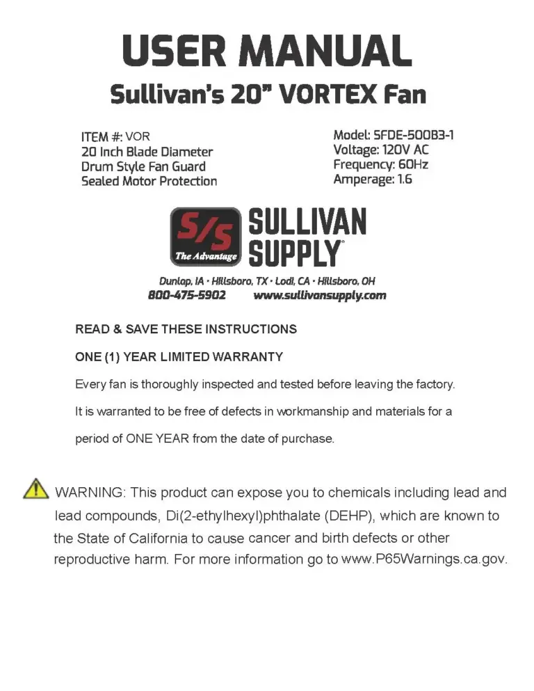 Vortex fan - image 2