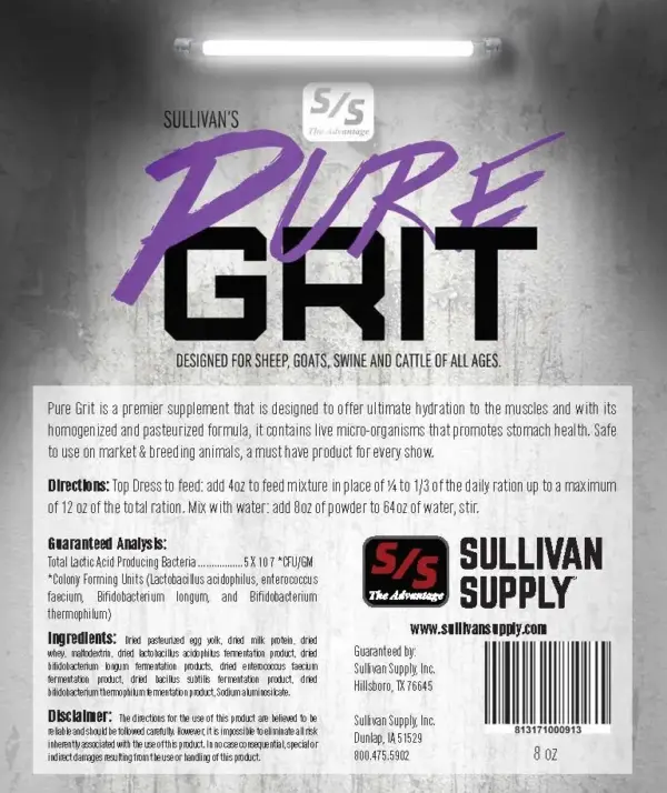 Pure grit