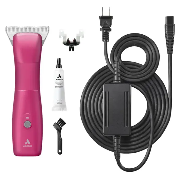 Andis emerge clipper w/#30 wide blade- pink