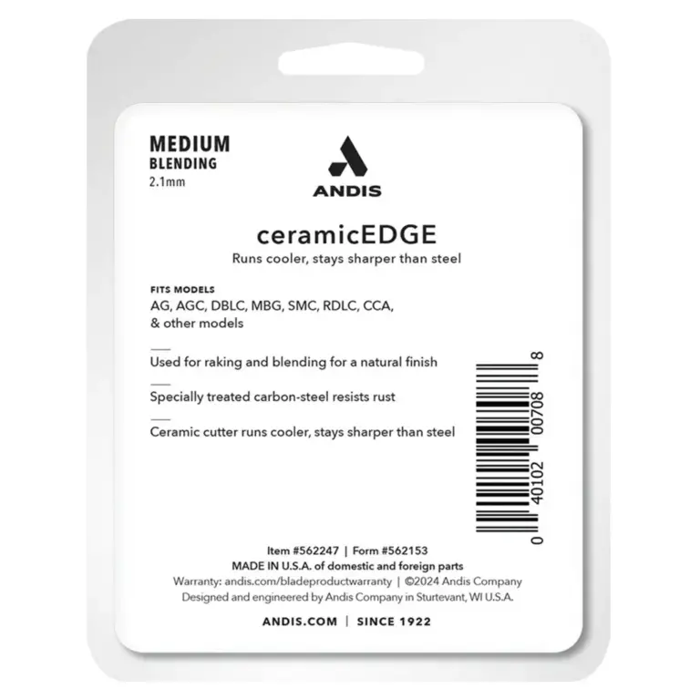 Andis ceramic medium blending blade - image 2