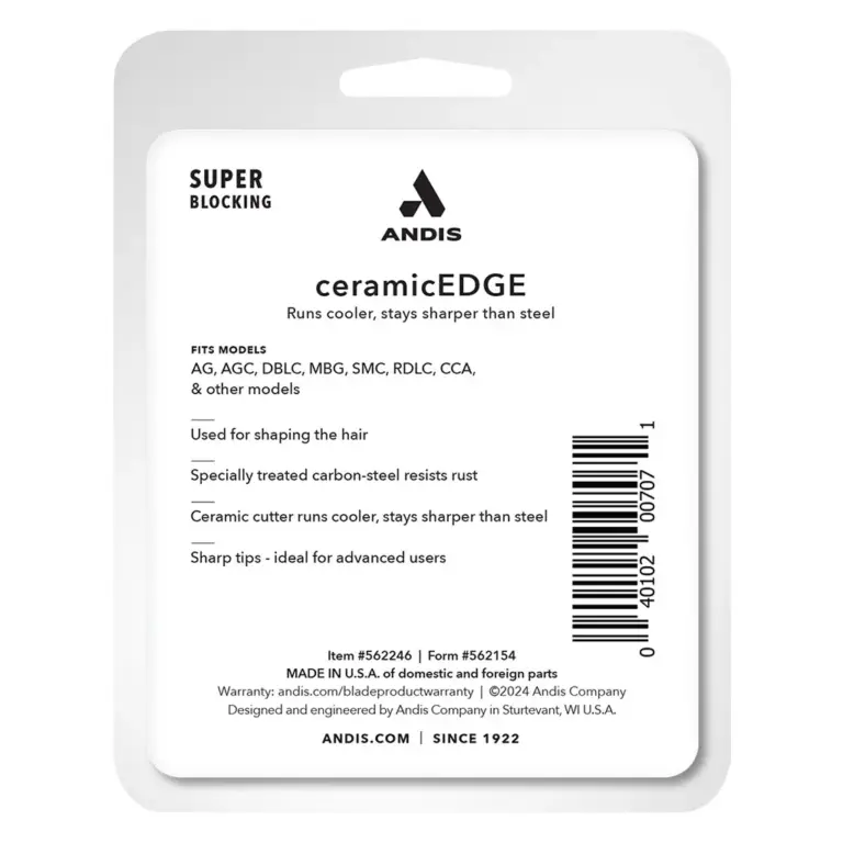 Andis super blocking w/ceramicedge - image 4