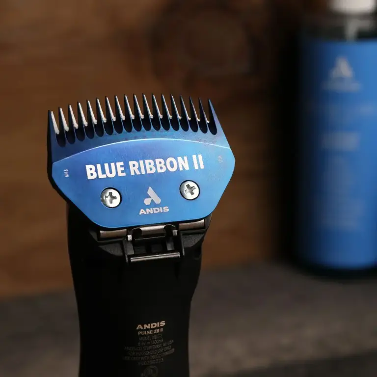 Andis pulse zrii - sullivan edition w/ceramicedge blue ribbon ii blocking blade - image 5