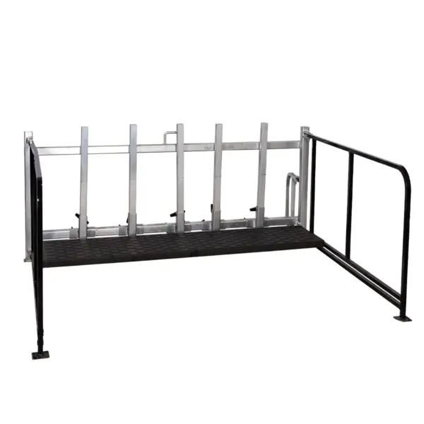 Aluminum show rail