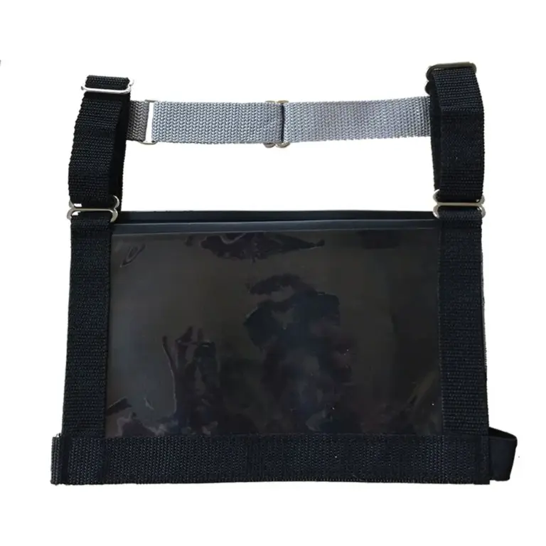 Black adjustable nylon exhibitor's harness - image 2