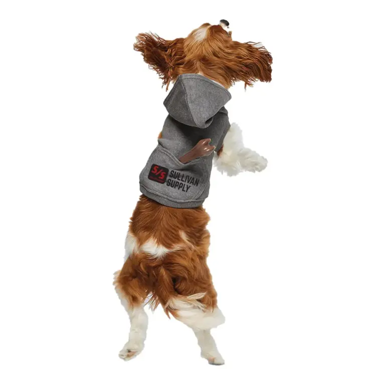 Sullivan's doggie 3-end fleece hoodie