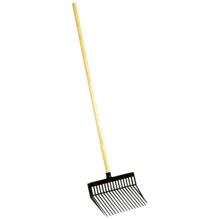 Plastic stall fork - black