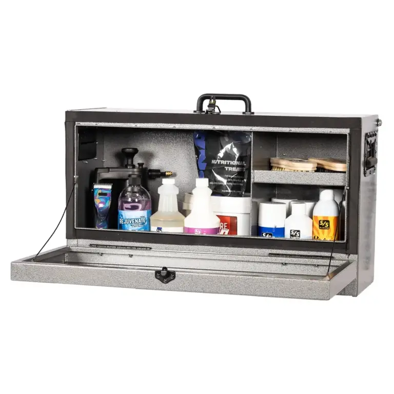 Steel showcase show box mini
