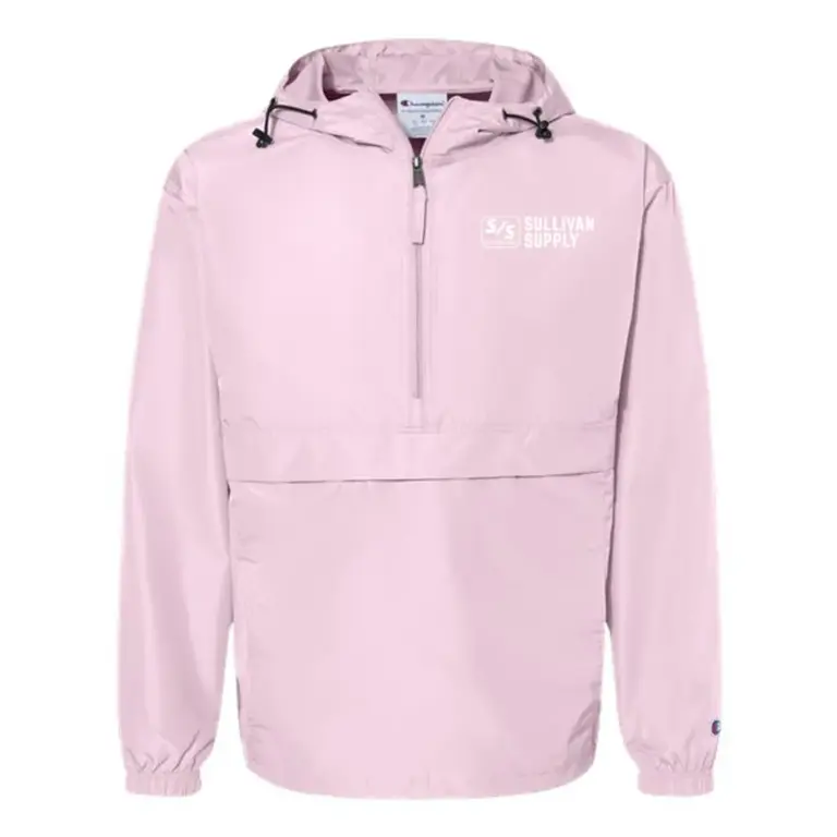 Sullivan's champion 1/4 zip pullover - pink