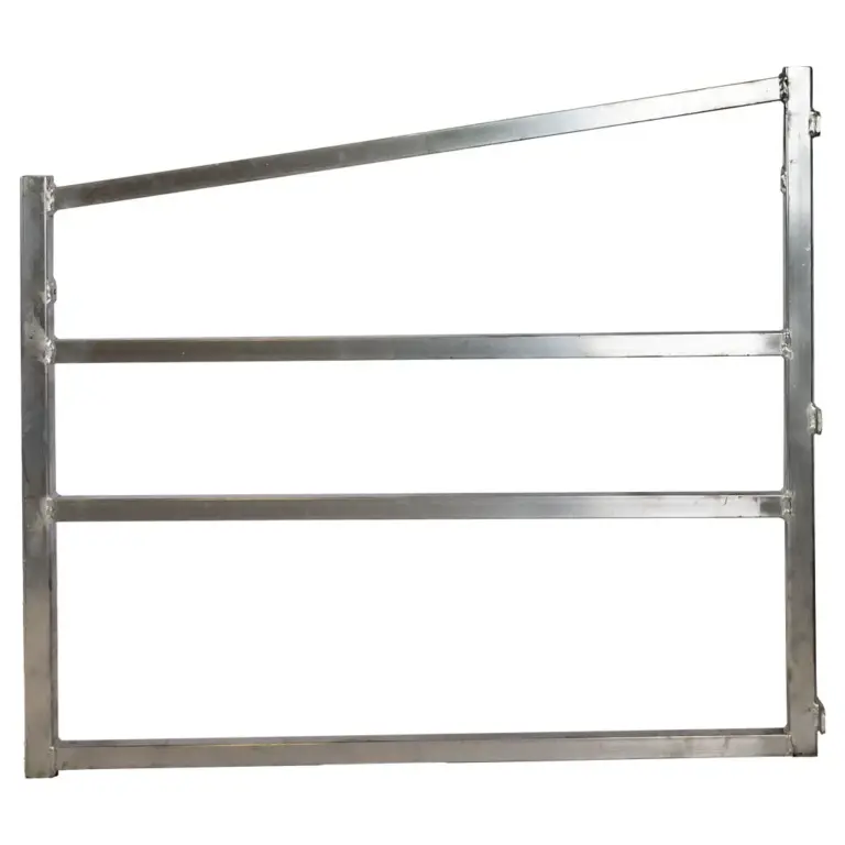 Aluminum shorty stall divider