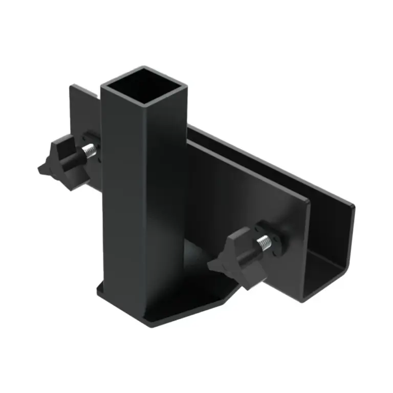 Shorty stall divider bracket - bottom