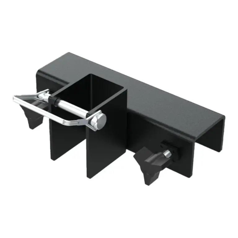 Shorty stall divider bracket - top