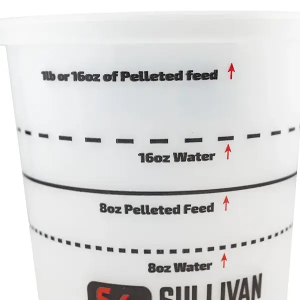 Sullivan’s feed measuring cup