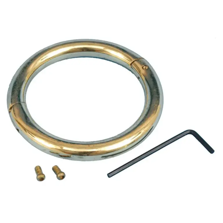 Brass nose ring -small
