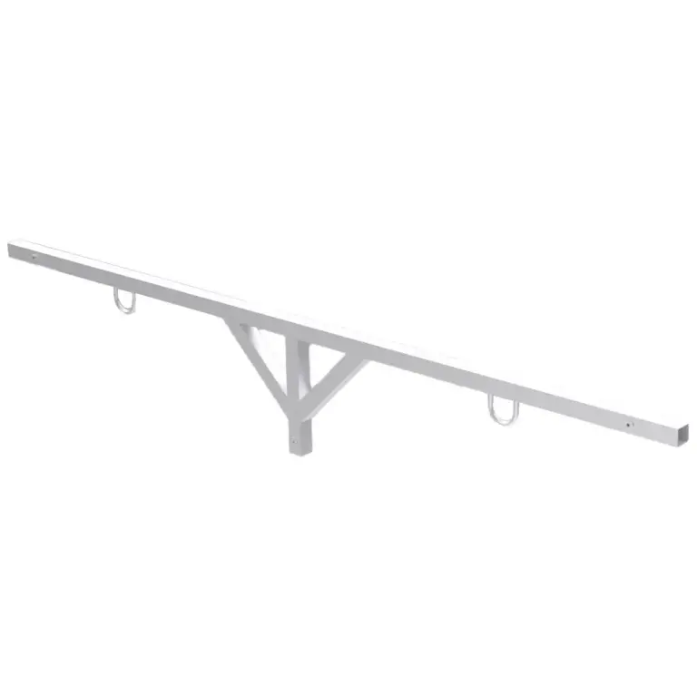 Aluminum t bar w/ head tie
