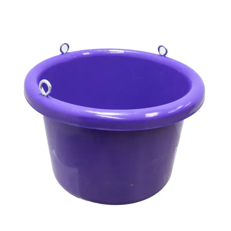 Round feed tub - 30 quart