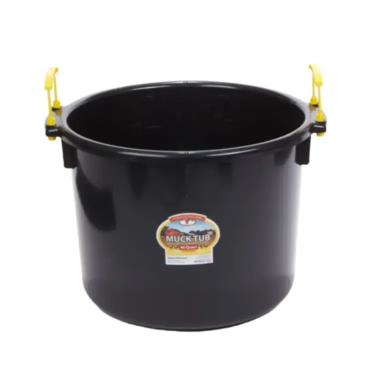 Muck tub - black