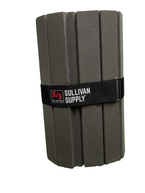 Roll-up chute mat
