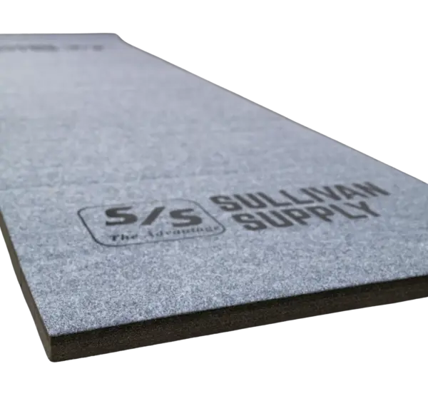 Roll-up chute mat