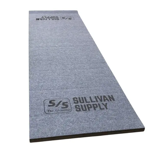 Roll-up chute mat