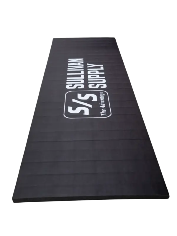Roll-up fitting mat