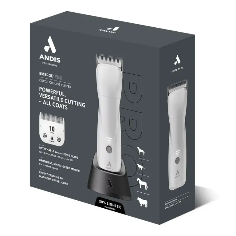 andis emerge pro clipper white ceramic #10 blade